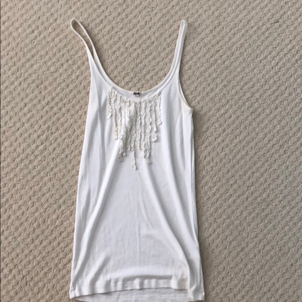White j. Crew tank